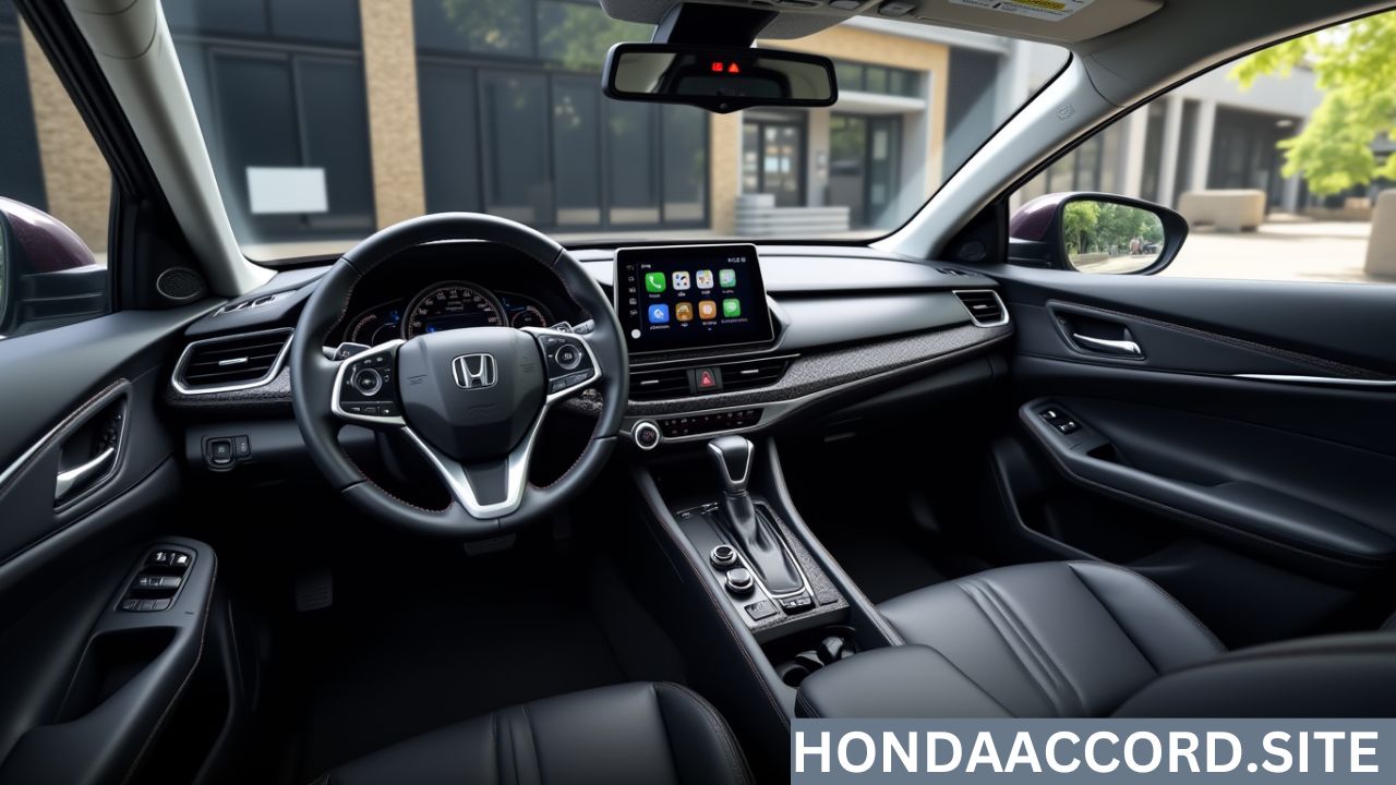 Refined Comfort and Thoughtful Design: Step Inside the 2024 Honda Accord
